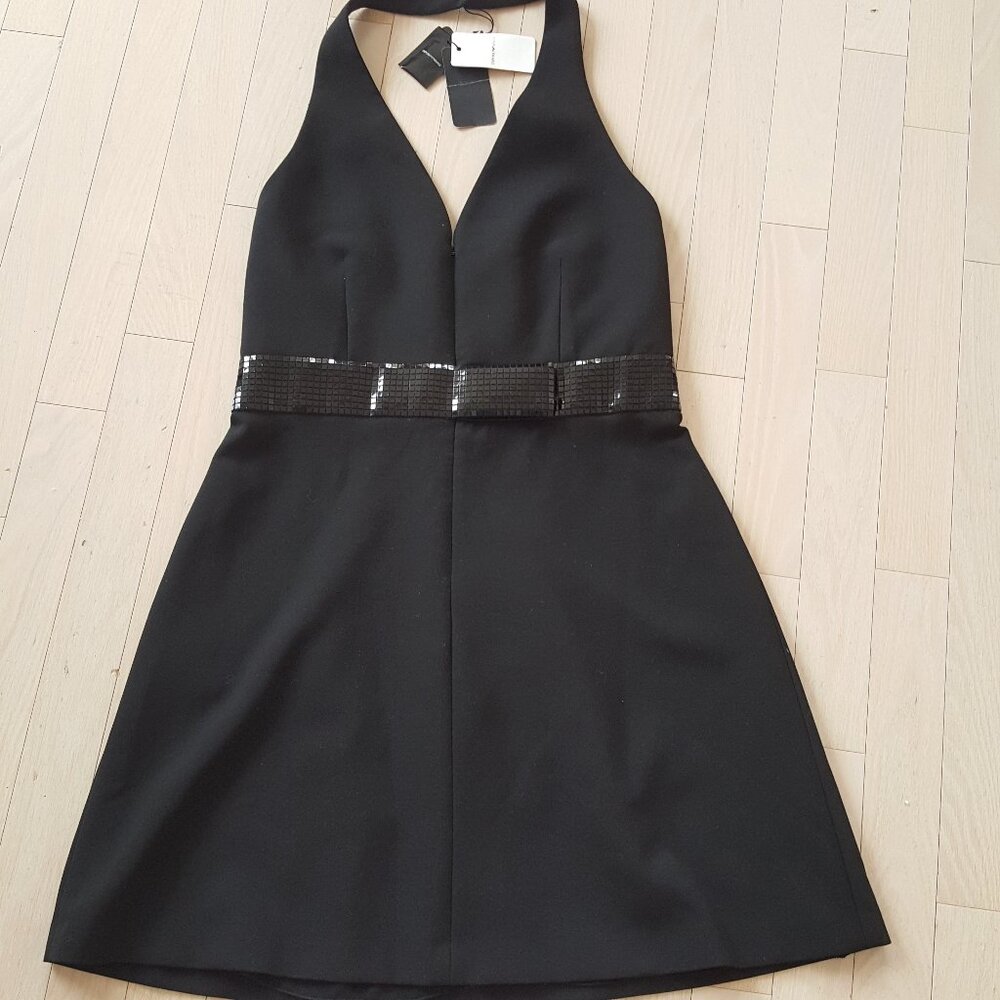 Emporio Armani ! Halter Neck Mini Dress ( EU/48)